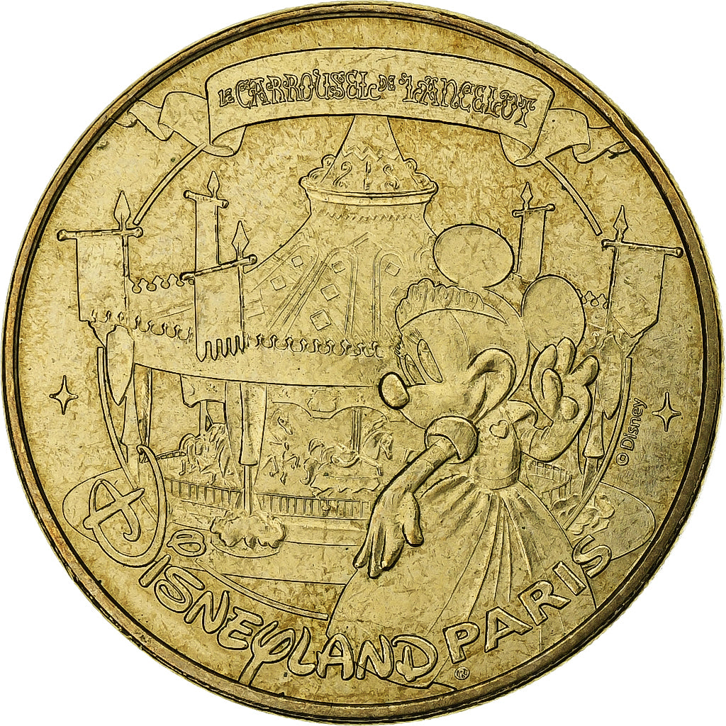 Francia, ficha, 77/ Disneyland Paris, 2011, Rame-nichel-alluminio, Monnaie de