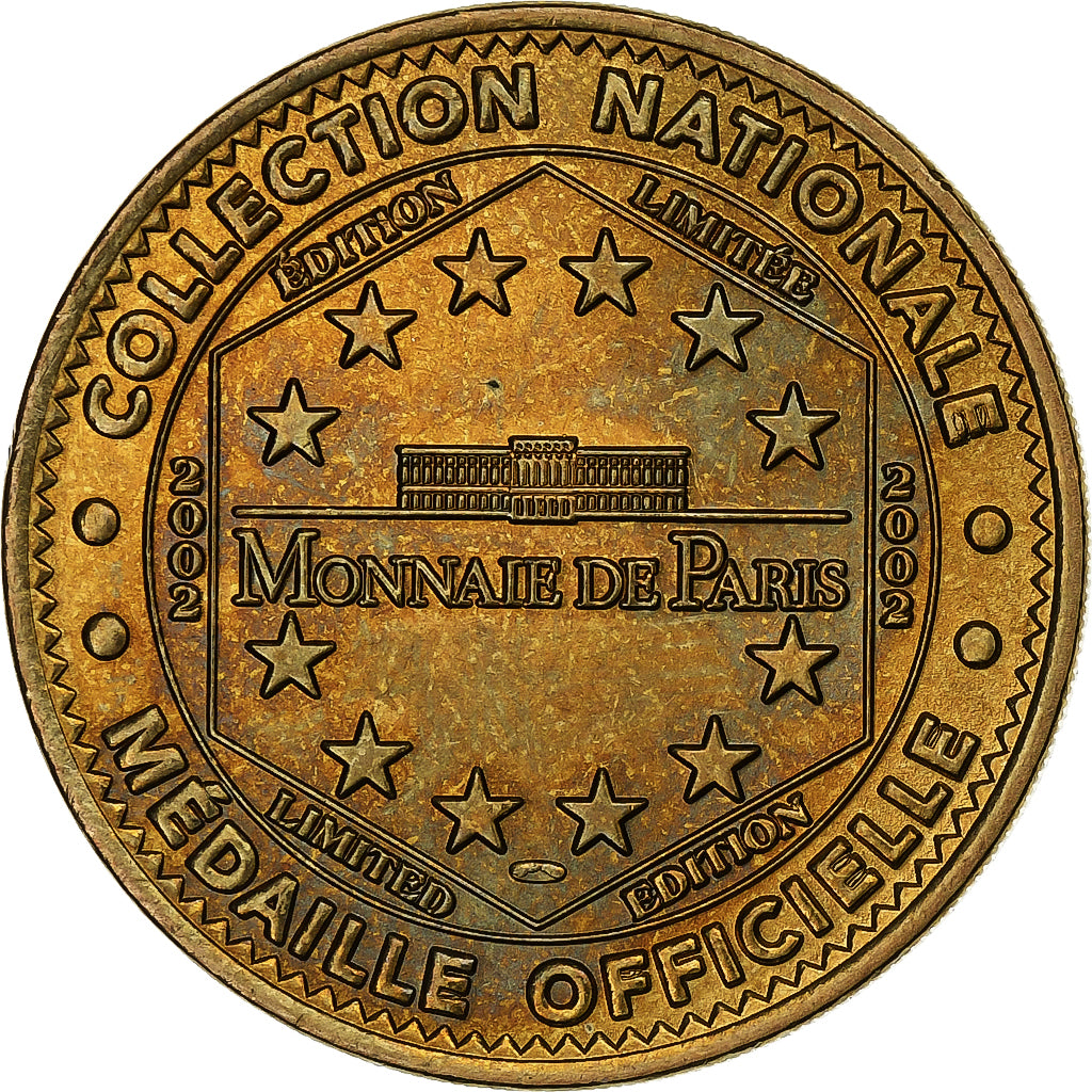 France, Jeton, Saumur - Le château n° 2, 2002, Cupro-nickel Aluminium, SUP