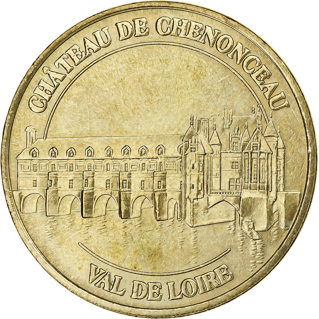 France, Token, Chenonceau -  Chateau n°2, 2005, Copper-nickel Aluminium, MDP