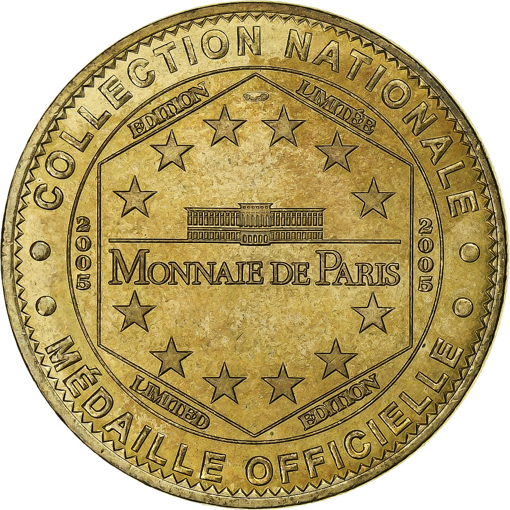 France, Token, Chenonceau -  Chateau n°2, 2005, Copper-nickel Aluminium, MDP