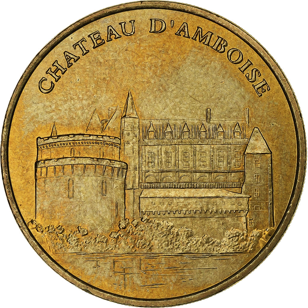 Frankreich, betaalpenning, Amboise - Chateau face simple, 2003, Copper-nickel
