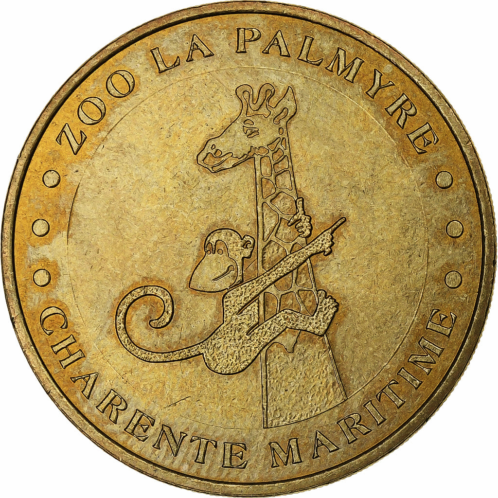 Frankreich, betaalpenning, La Palmyre - Zoo, 2003, Copper-nickel Aluminium, La