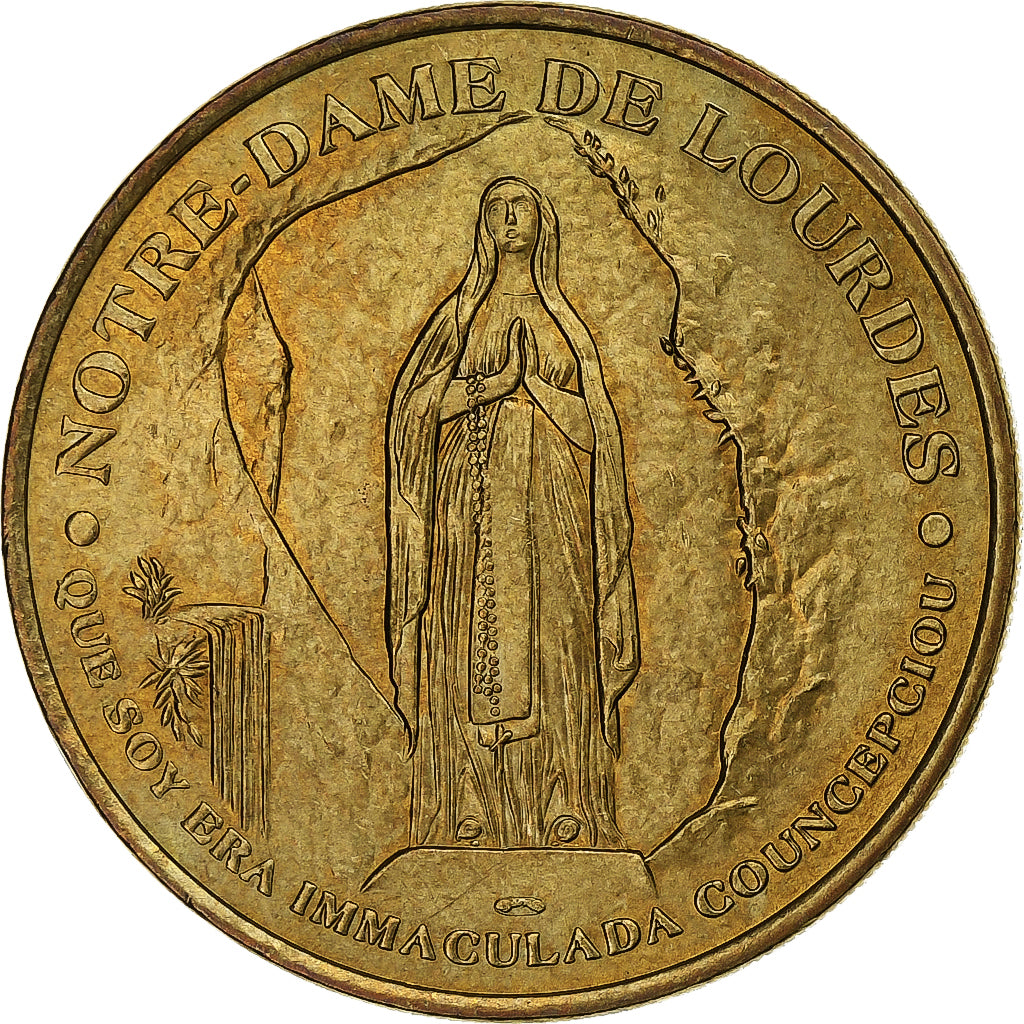 Frankreich, betaalpenning, Lourdes - Allez boire à la source et vous y laver