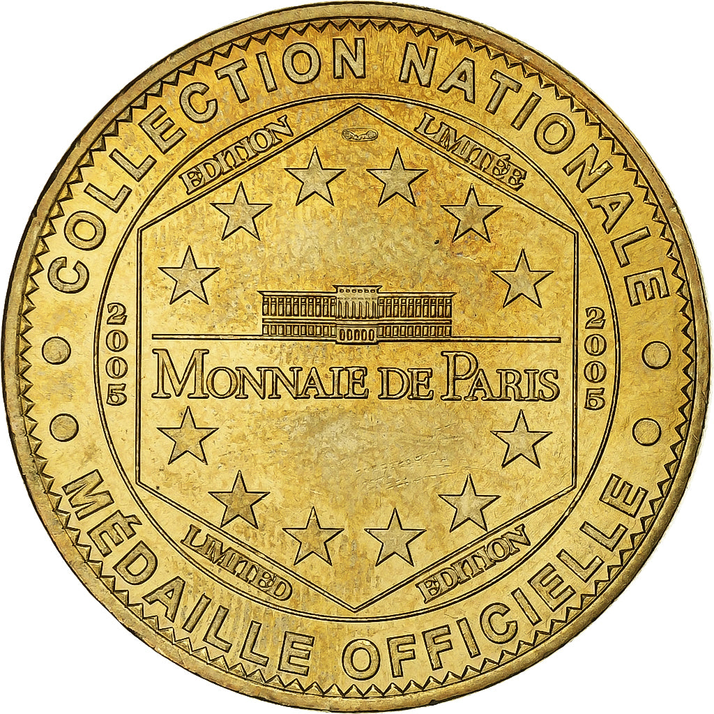 France, Token, La Roque Saint-Christophe, 2005, Copper-nickel Aluminium, MDP