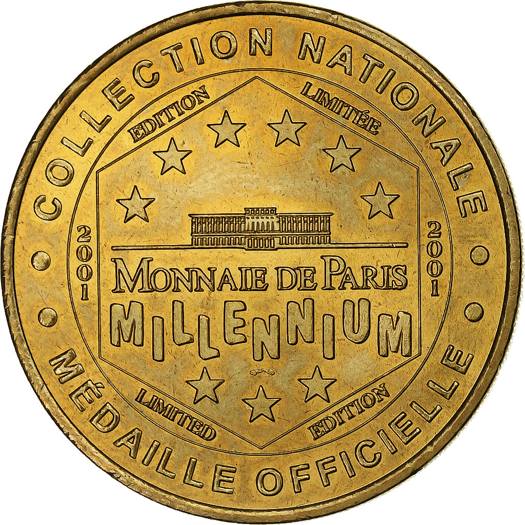 Frankreich, betaalpenning, Bayeux - Mémorial n°1, 2001, Copper-nickel