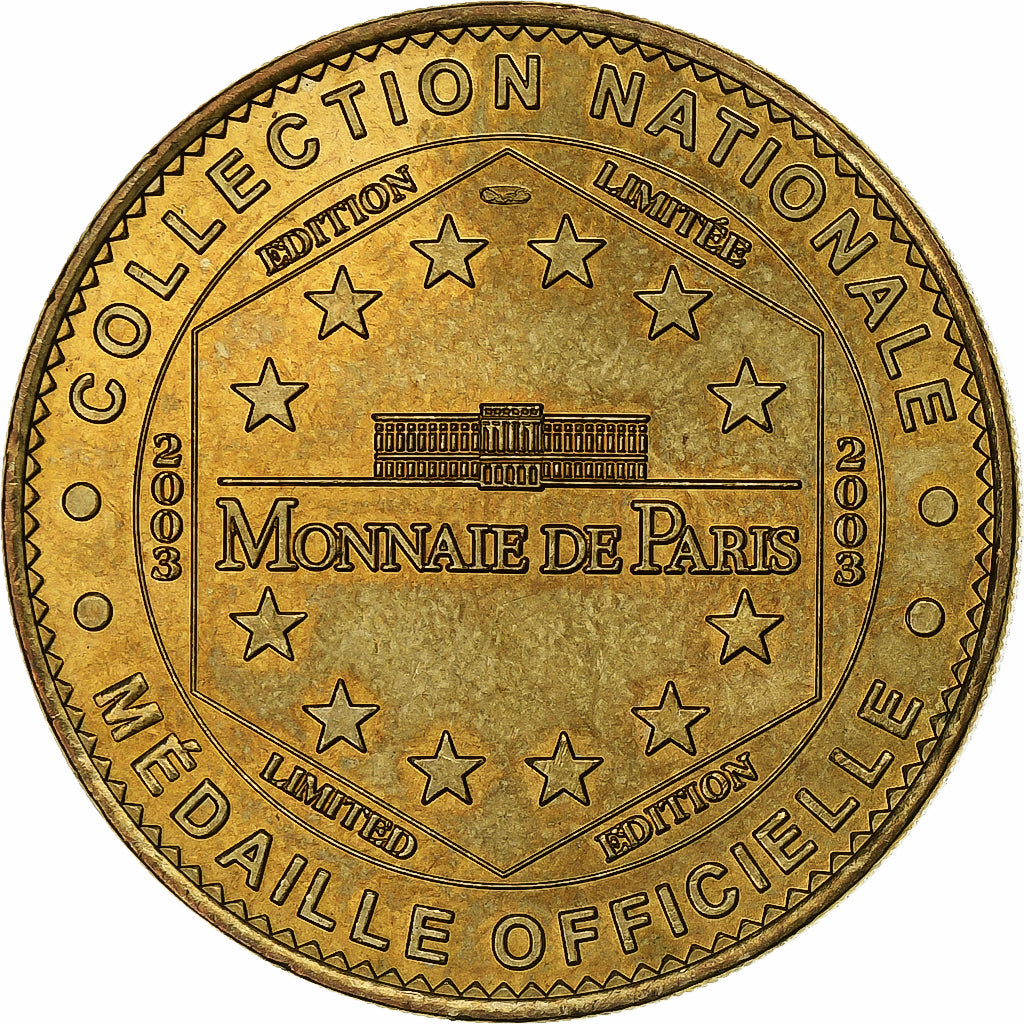 Francia, ficha, Caen - Mémorial n°1, 2003, Rame-nichel-alluminio, Monnaie de