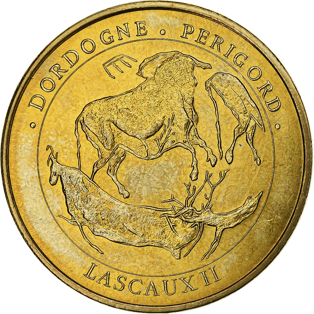 Francia, ficha, MONTIGNAC - Lascaux II - n°1, 2005, Rame-nichel-alluminio, MDP