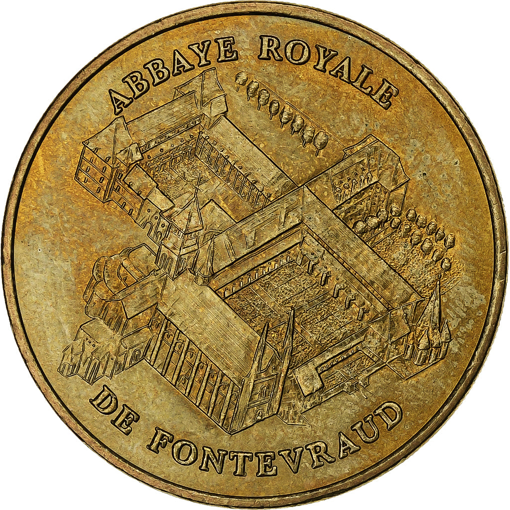 Francia, ficha, Fontevraud - Abbaye Royale n°1, 2003, Rame-nichel-alluminio