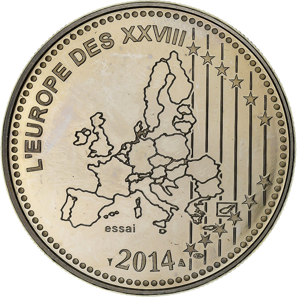 Francia, medaglia, L'Europe des XXVIII, Centenaire de la Grande Guerre