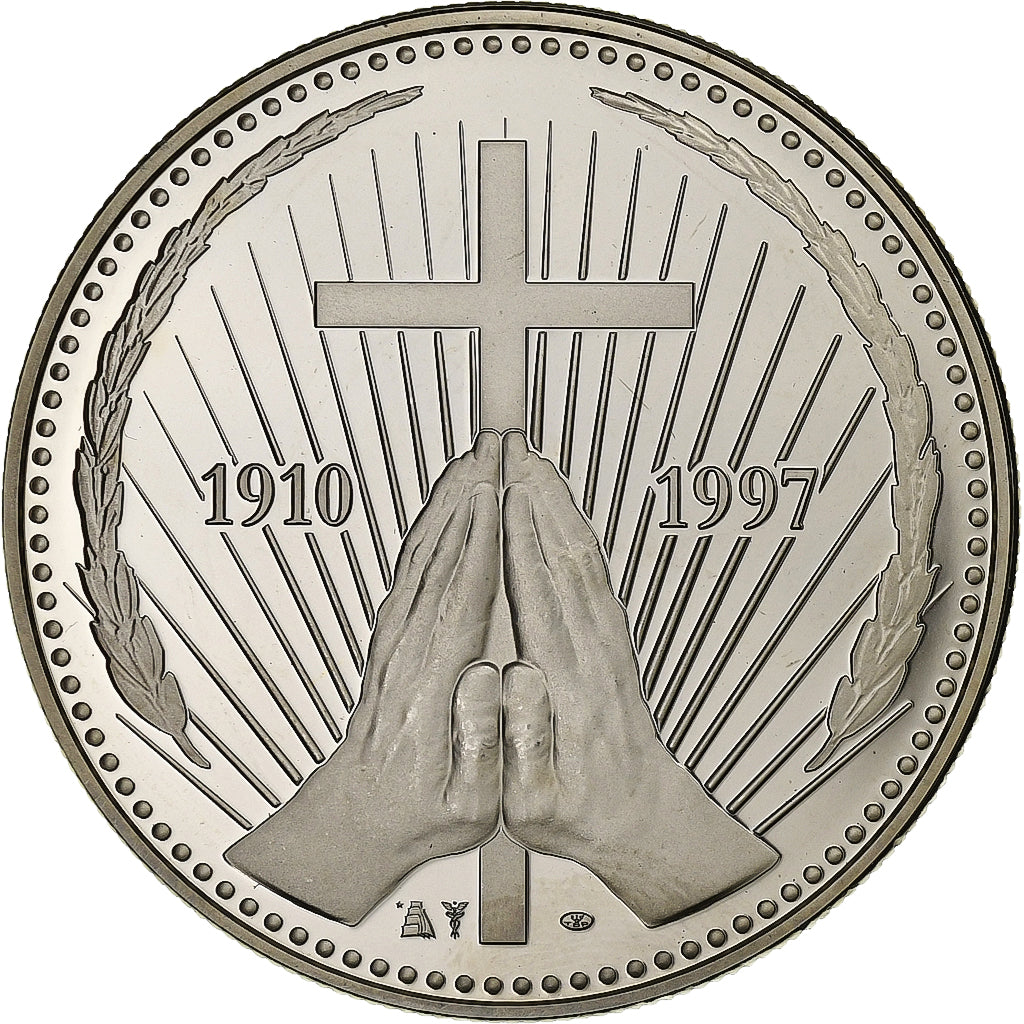Vaticano, medaglia, Canonisation de Mère Teresa, 2016, Rame-nichel, FDC