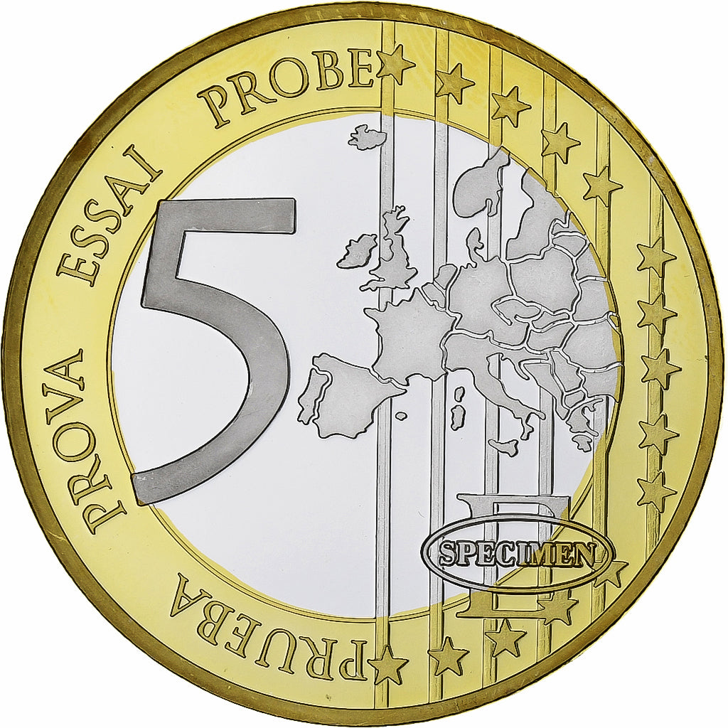 France, Medal, Europe, 5 Euro Essai, 2013, Bi-Metallic, MS(65-70)