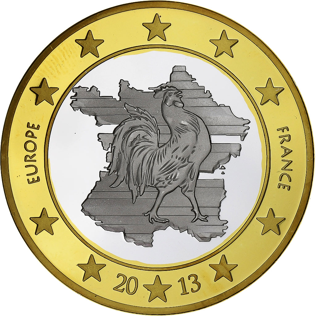 Francia, medaglia, Europe, 5 Euro Essai, 2013, Bi-metallico, FDC
