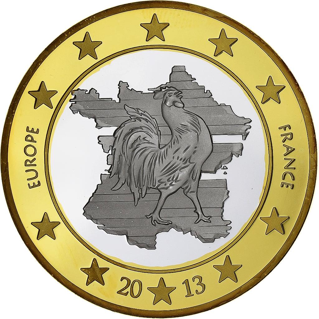 Francia, medaglia, Europe, 5 Euro Essai, 2013, Bi-metallico, FDC