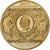 Frankreich, Medaille, Les plus Grands Français, Charlemagne, Copper Gilt, STGL