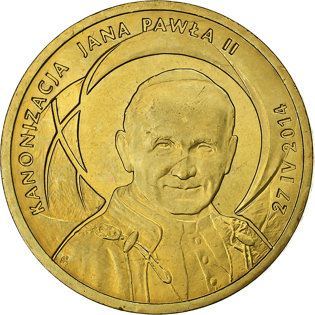 Poland, 2 Zlote, 2014, Warsaw, Cupro-Aluminium, MS(63), KM:919