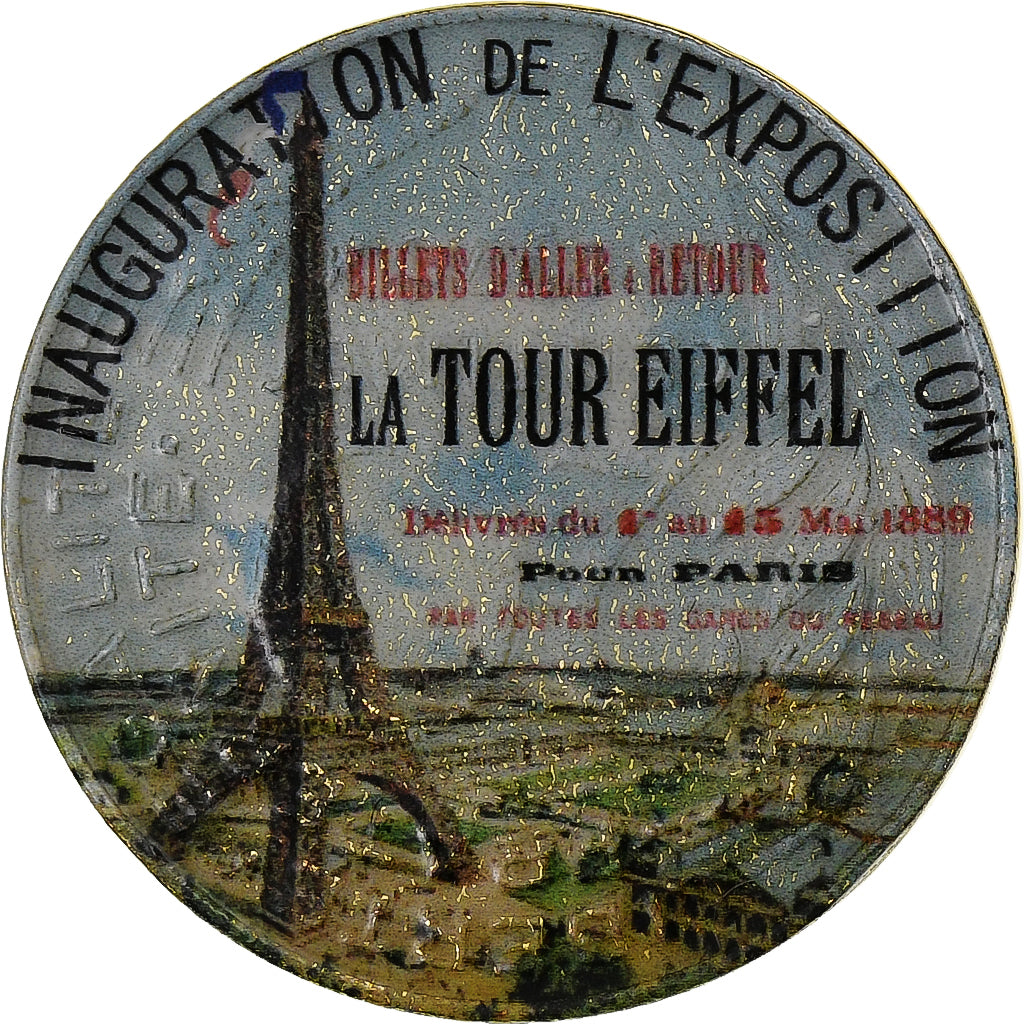 Frankrijk, 20 Centimes, Marianne, Inauguration de l'Exposition Universelle de