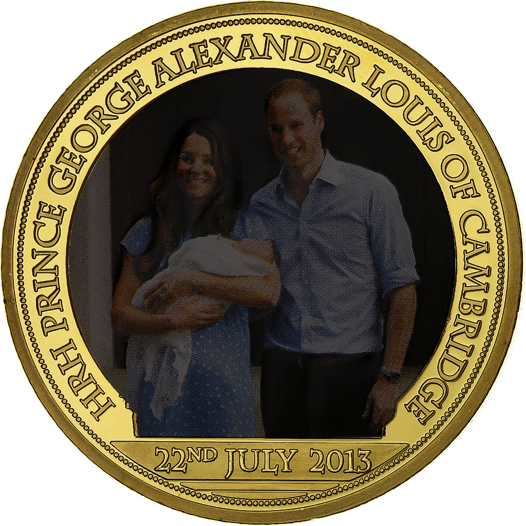 United Kingdom, Medaille, Prince George Alexander Louis of Cambridge, Copper