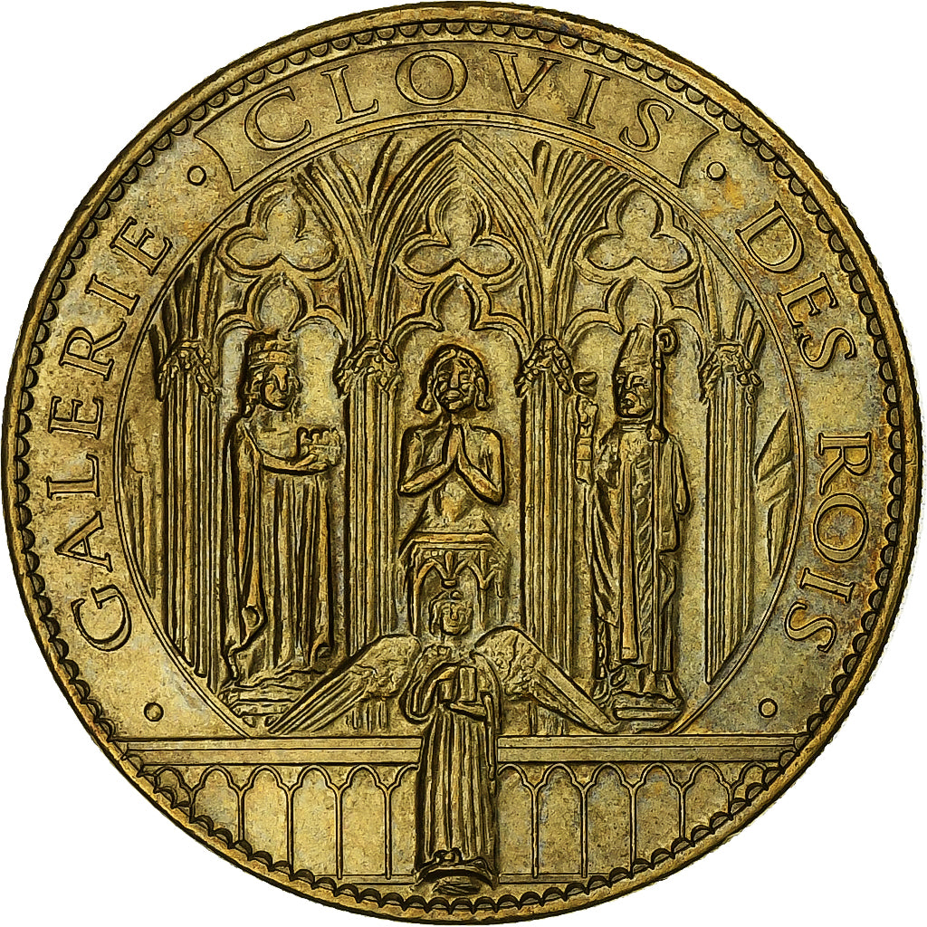 France, Jeton, Reims - Cathédrale Notre-Dame - Galerie Clovis, Cupro-nickel