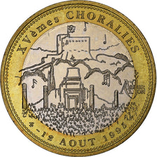 France, 10 Ecus, Choralies, Vaison-la-Romaine, Bimetallic, SPL