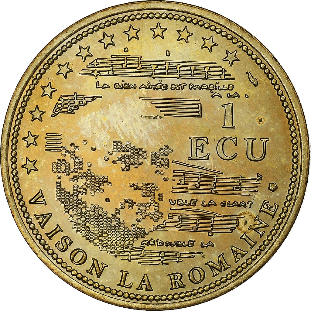 Francia, Ecu, Choralies, Vaison-la-Romaine, 1995, Cupro-aluminium-nickel, SPL