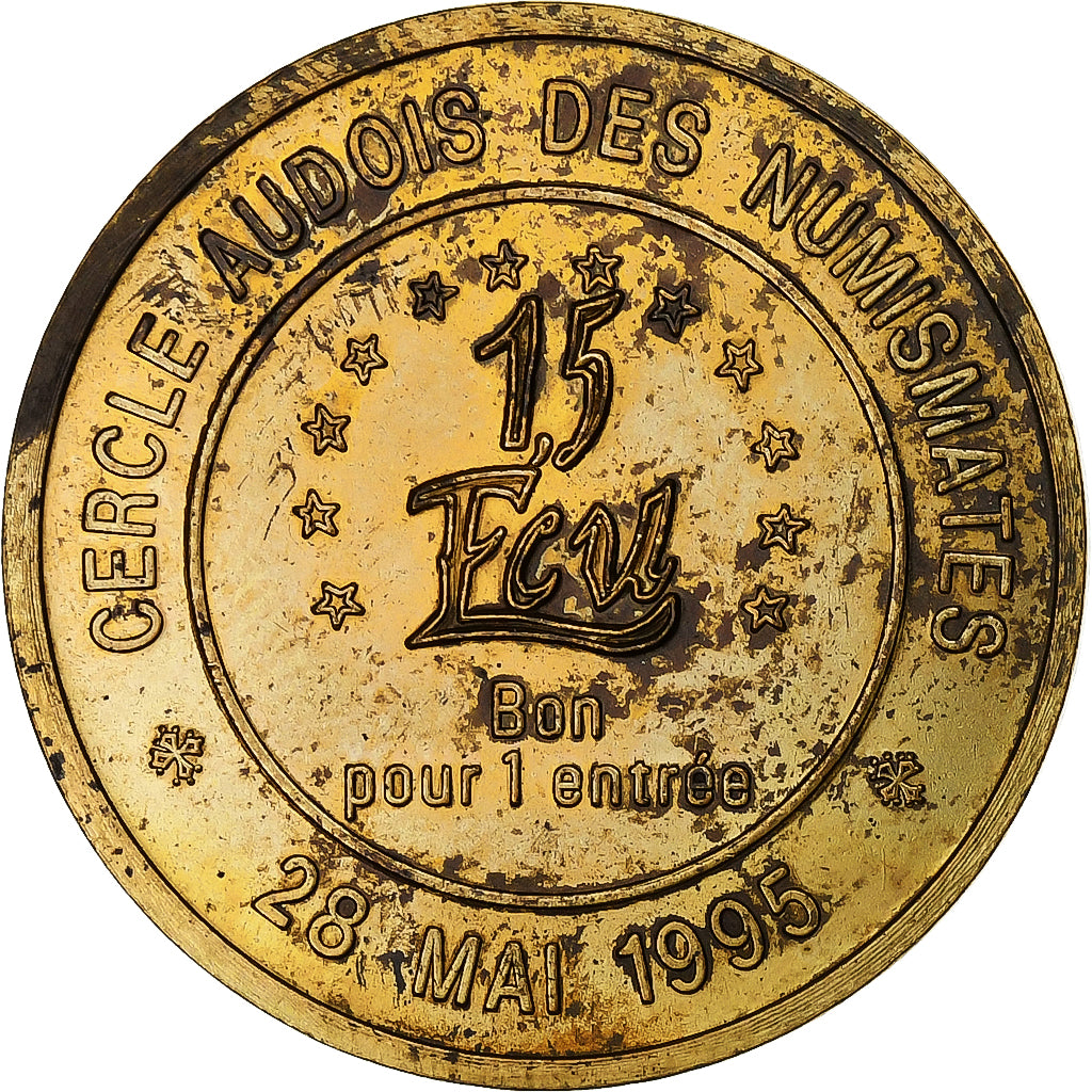 Francia, 1,5 Ecu, Montolieu, 1995, Ottone, BB+