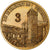 Francia, medaglia, Euros des Villes, 3 Ecu de Beaumont du Périgord, 1995, Rame