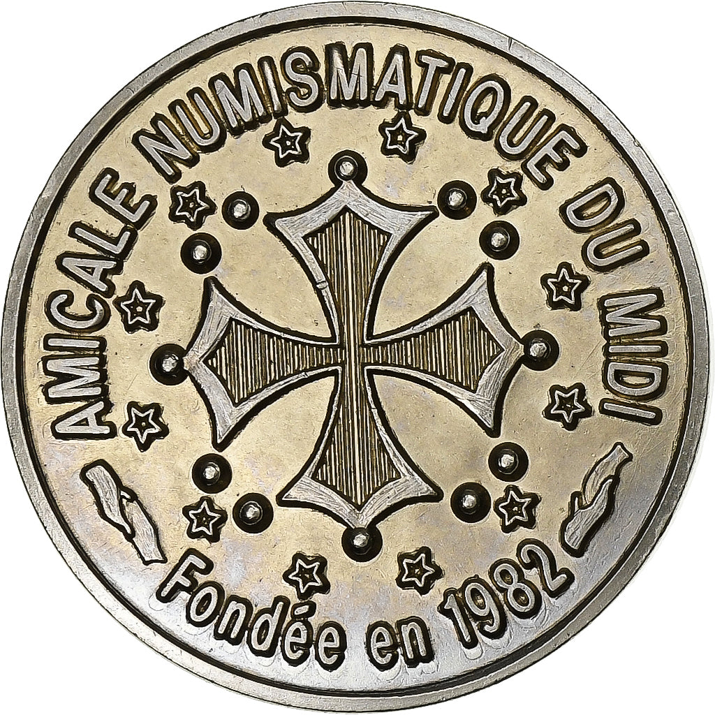 Francia, medaglia, 1.5 Ecu de Beaumont du Périgord, 1995, Nichel, SPL
