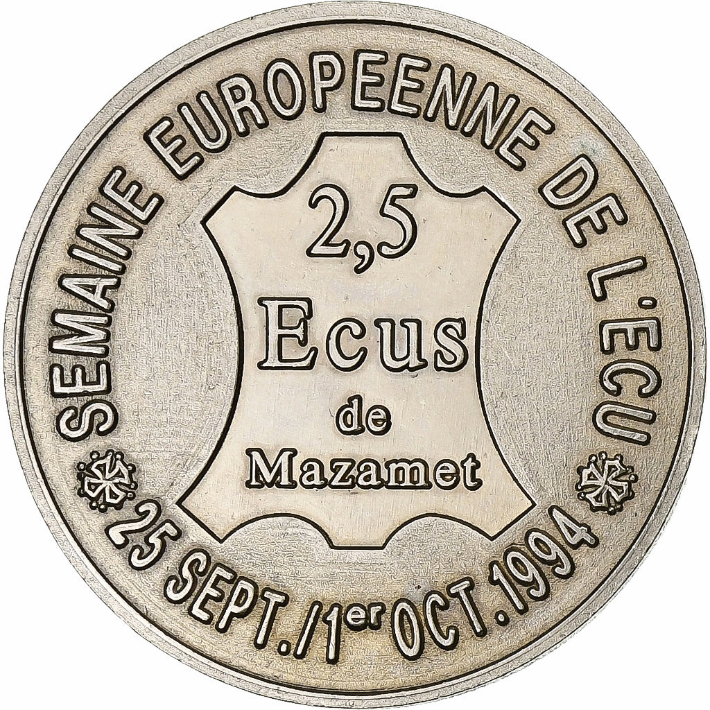 Francia, medaglia, 2.5 Ecu de Mazamet, 1995, Nichel, SPL