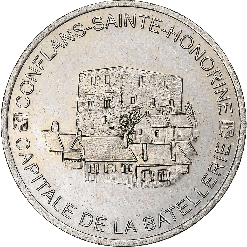 Francia, medaglia, 3 Ecus Conflans-Sainte-Honorine, 1995, Nichel, SPL-