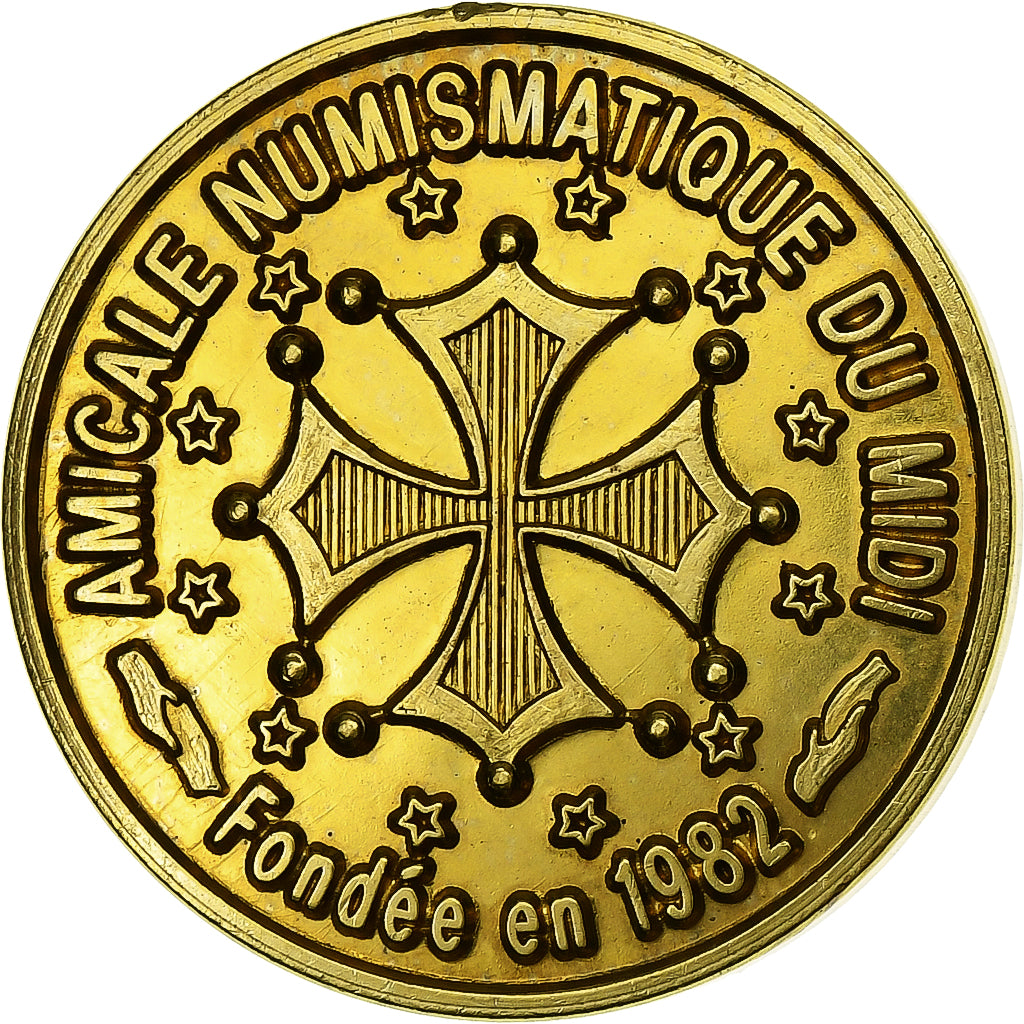Francia, medaglia, Ecu de Mazamet, 1995, Rame-nichel-alluminio, SPL