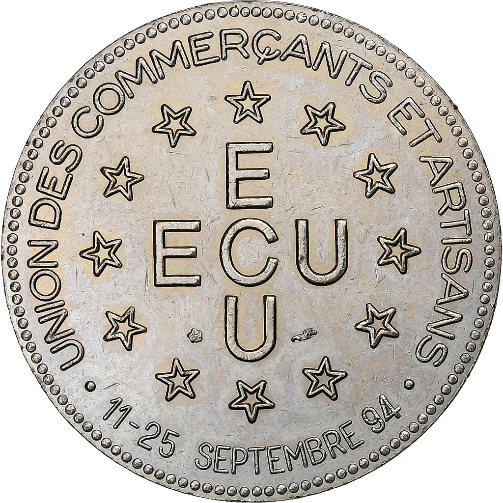 Francia, Ecu, Saint-Priest, 1994, Rame-nichel, SPL-