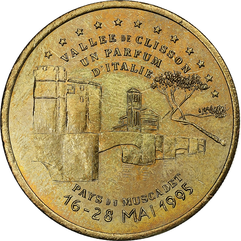 Francia, 2 ECU, Clisson, 1995, N.C., SPL-