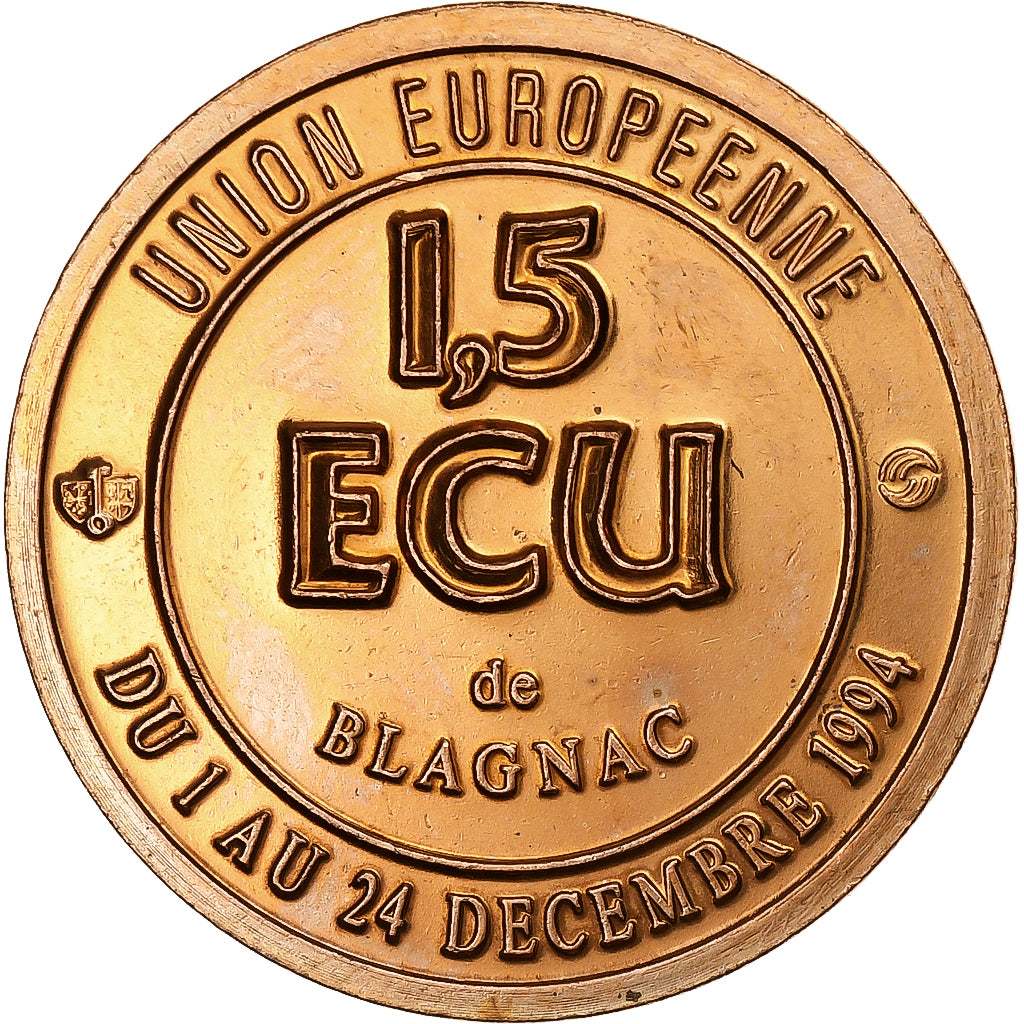 Francia, 1.5 Ecu, Blagnac, 1994, N.C., SPL
