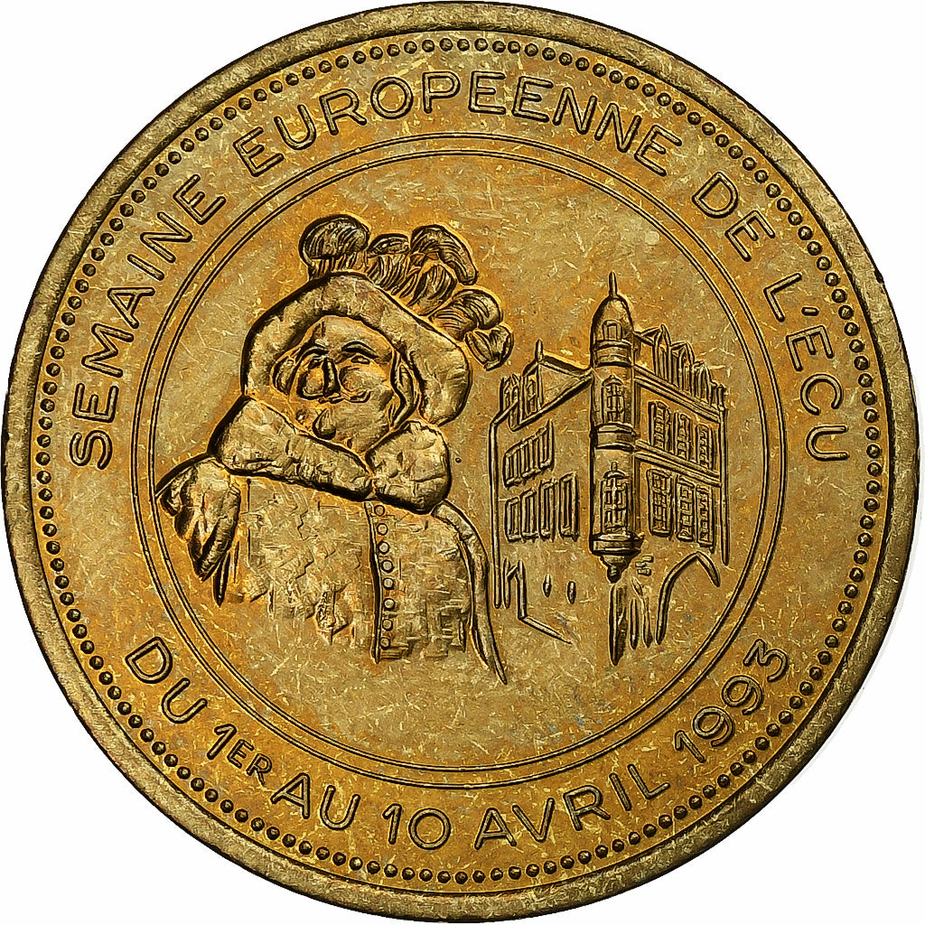 Francia, Ecu, Bergerac, 1993, N.C., SPL-