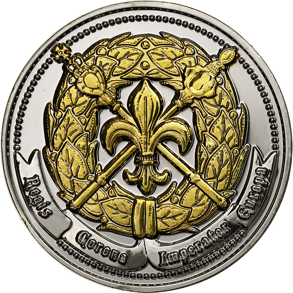 Francia, medaglia, La Couronne de Napoléon Bonaparte, Copper Plated Silver, FDC