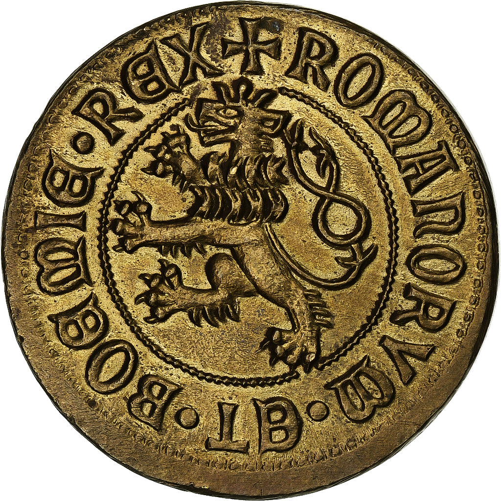 Frankreich, Medaille, Karl IV, Roi de Bohême, Messing, Restrike, VZ