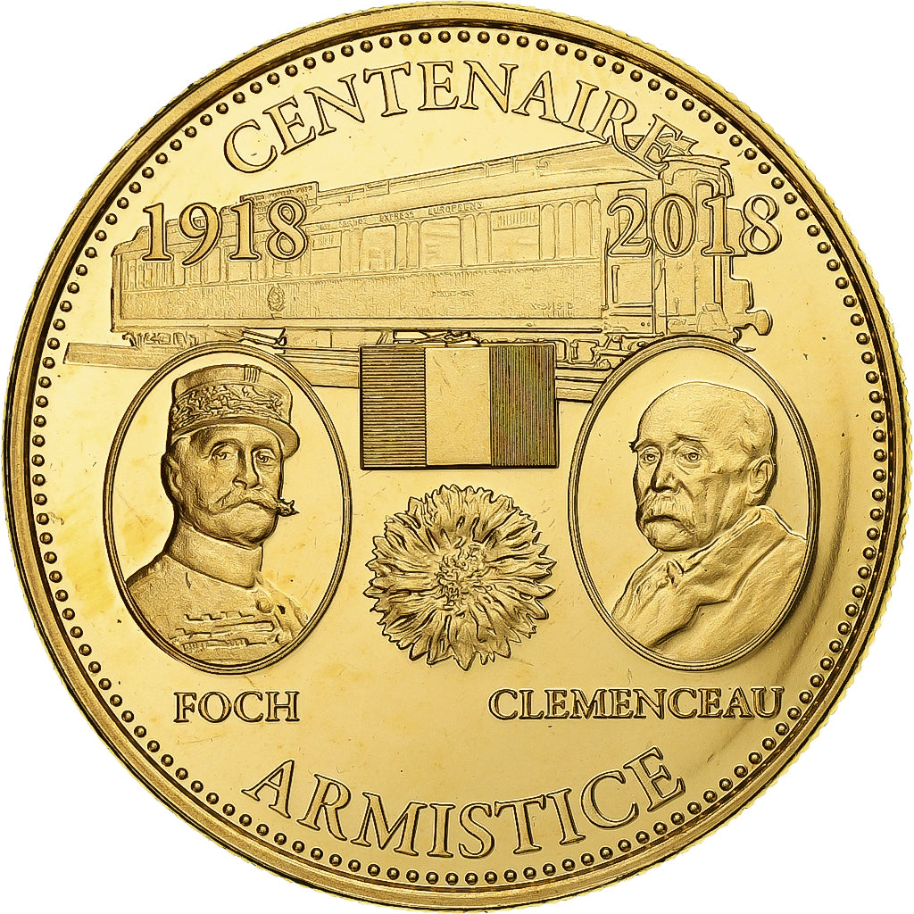 Francia, medaglia, Centenaire de la Première Guerre Mondiale, Armistice