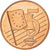 Andorra, 5 Euro Cent, 2003, Copper, unofficial private coin, MS(65-70)