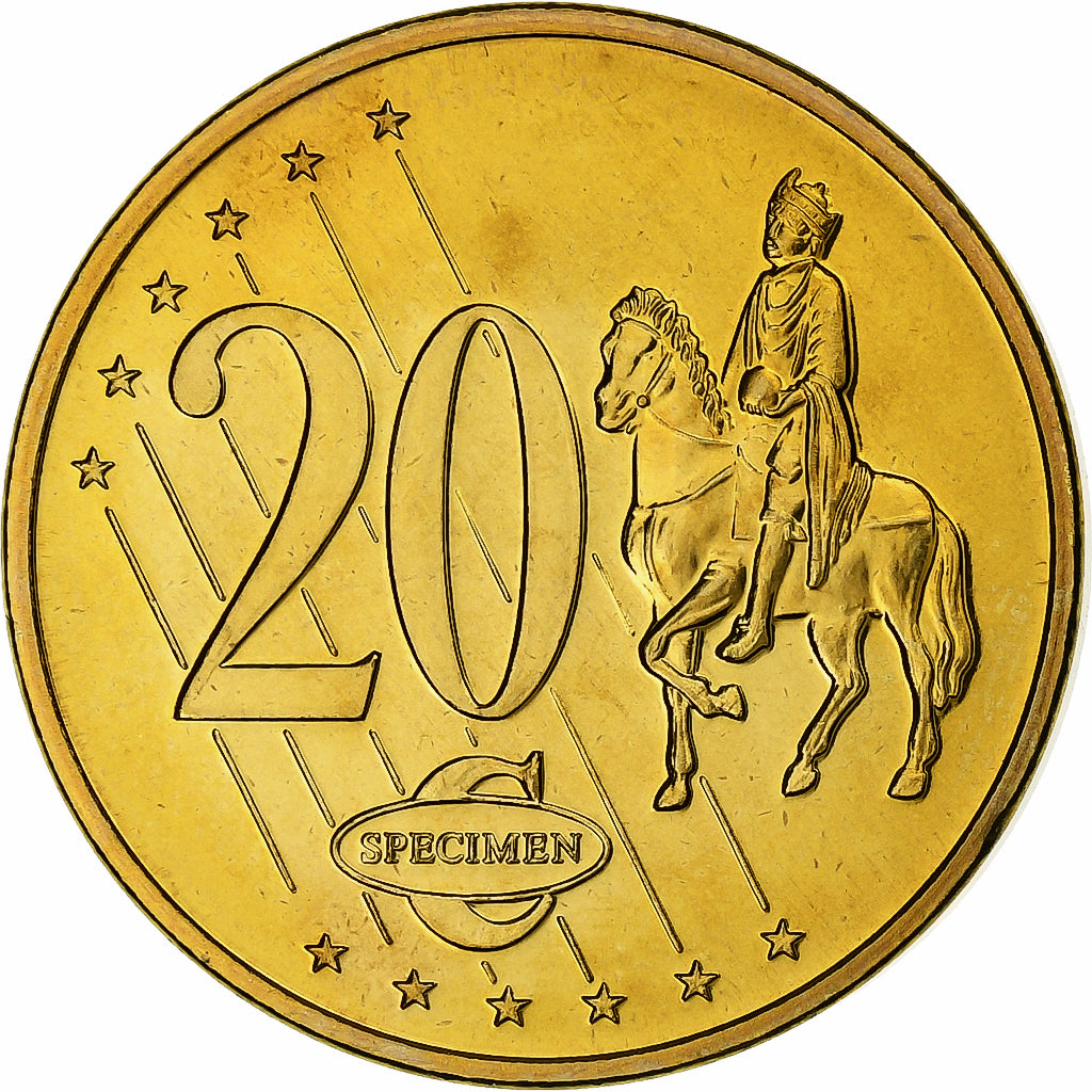 Slovénie, 20 Euro Cent, unofficial private coin, 2003, Cuivre plaqué acier