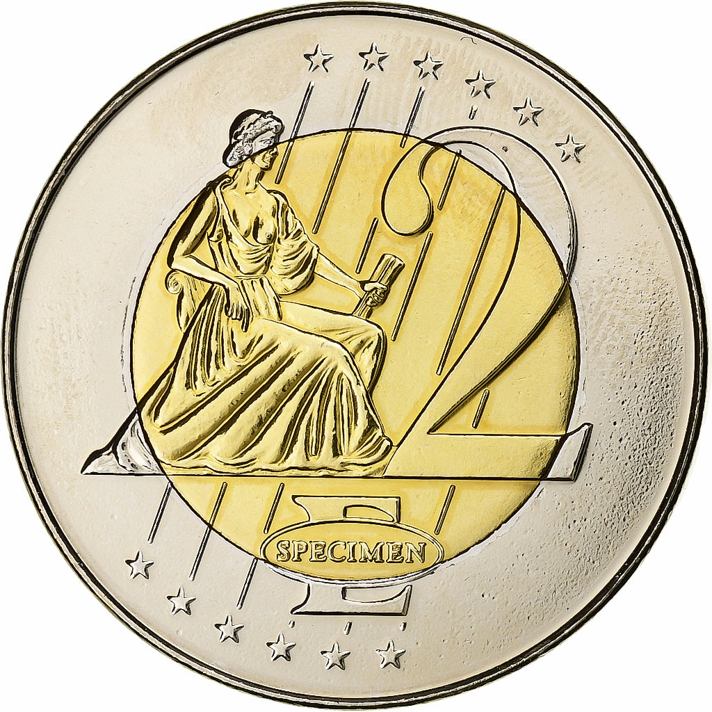 Monaco, Médaille, Essai 2 euros, 2005, Bimétallique, unofficial private coin