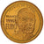France, Medal, Charles De Gaulle, 1 Euro Essai, 1996, Copper Gilt, Jimenez