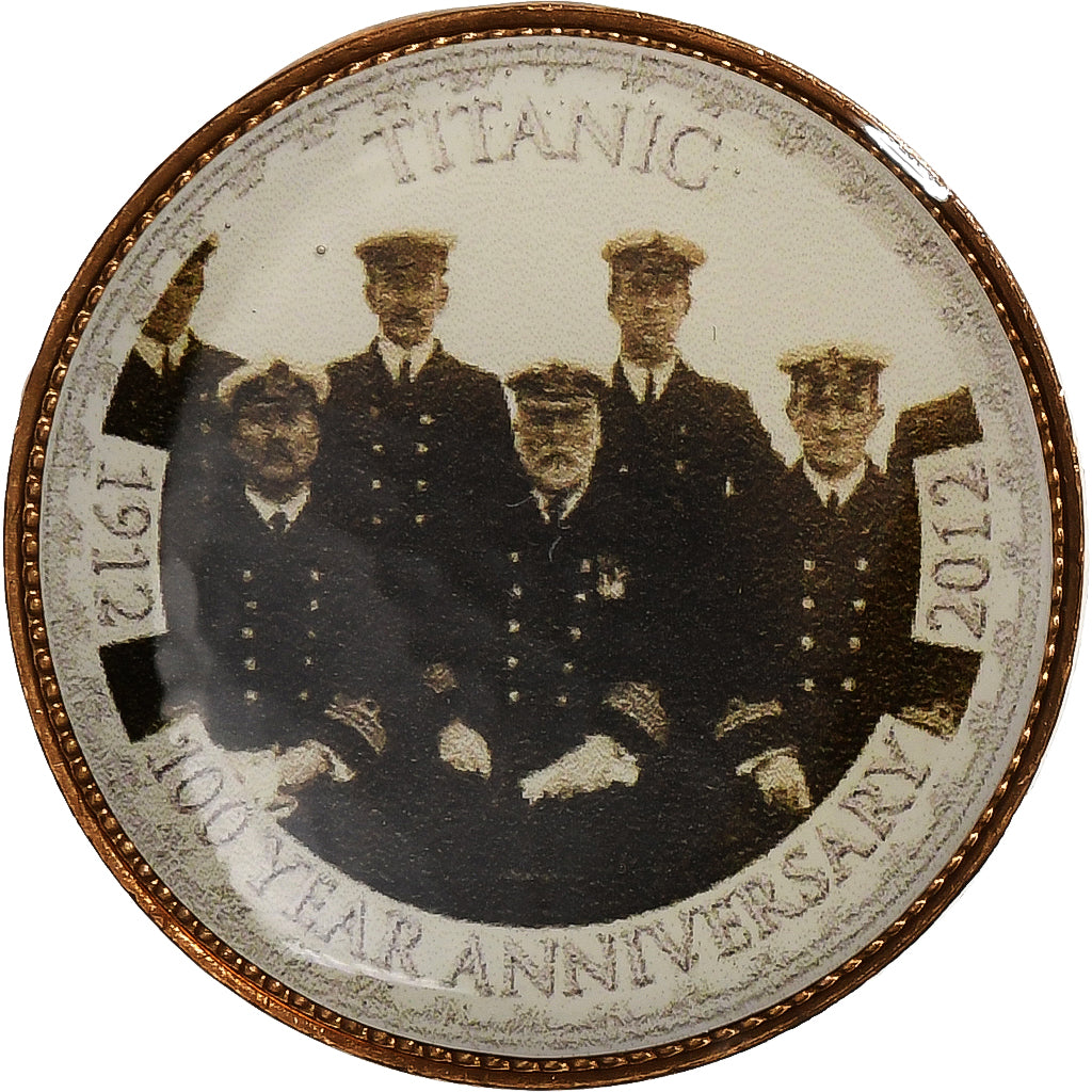 Great Britain, Elizabeth II, 1/2 Penny, Titanic, 100 Years Anniversary, 1967