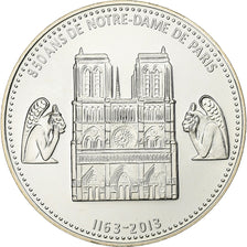 France, Medal, Les Joyaux de Paris, Notre-Dame de Paris, Silver, MS(65-70)