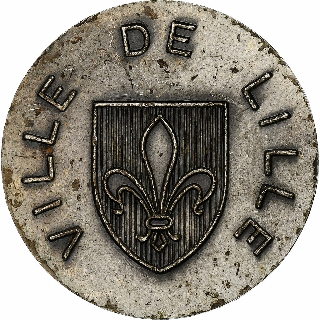 Francia, medaglia, Ville de Lille, Bronzo argentato, BB