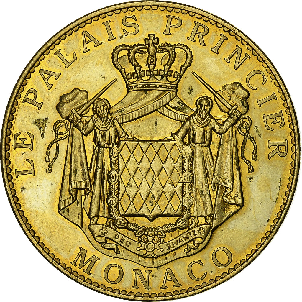 Francia, ficha, Monaco - Palais Princier type 2, 2015, Rame-nichel-alluminio
