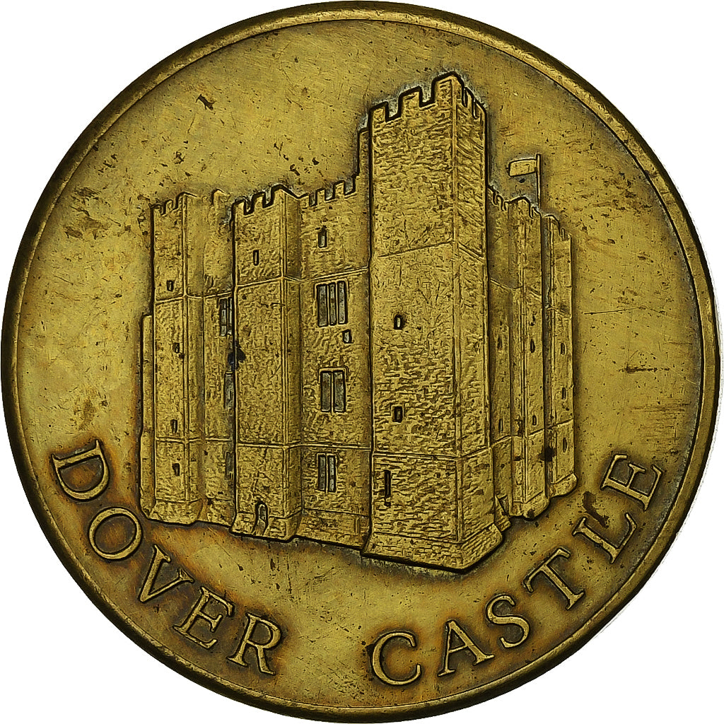 Großbritannien, betaalpenning, Douvres - Château, Copper-nickel Aluminium, SS