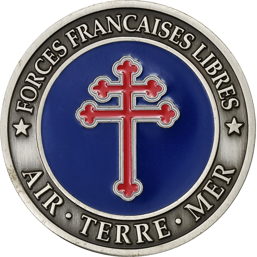 Francia, medaglia, Forces Françaises Libres, Métal, SPL
