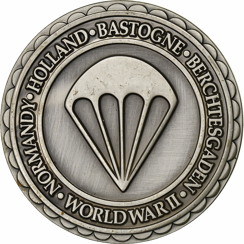 France, Jeton, Airborne - 101 st Division, Cupro-nickel Aluminium, Souvenirs et