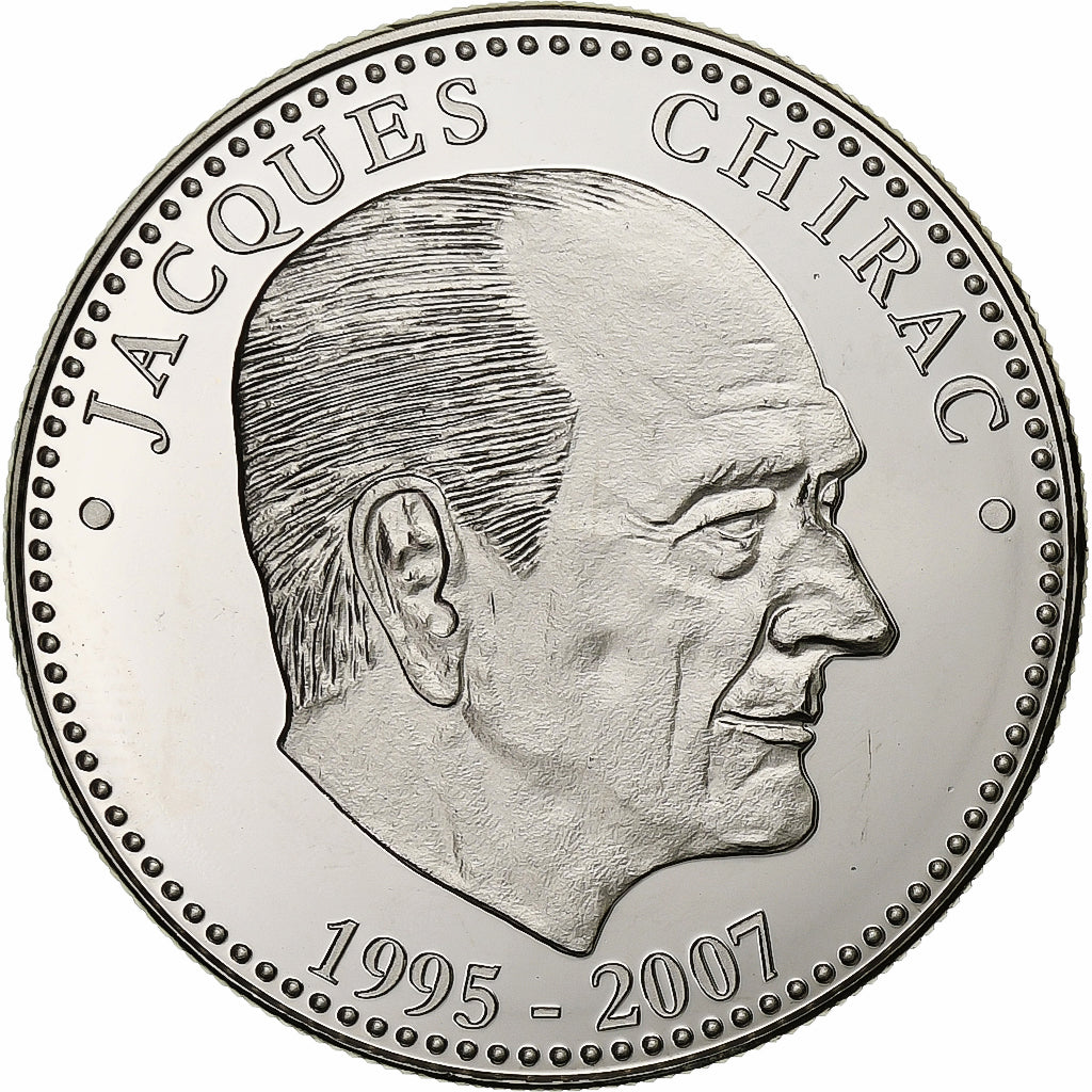 Francia, medaglia, Jacques Chirac, Président, Politics, FDC, Rame-nichel