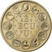 Francja, medal, Ecu Europa, Marianne, 1991, Bronze Florentin, Rodier, MS(63)